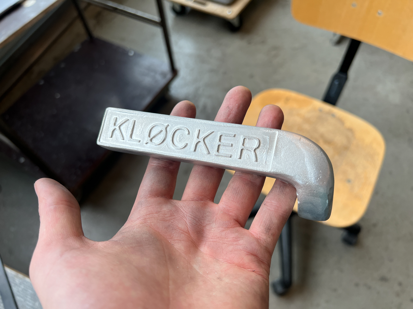 Prototype i aluminium